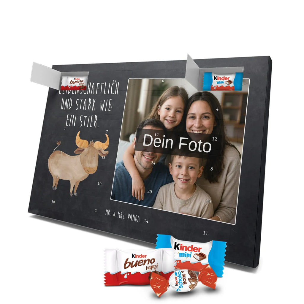 Znak zodiaku Byk Personalisierter Schoko Foto Adventskalender, Tierkreiszeichen, Sternzeichen, Horoskop, Astrologie, Aszendent, Geschenk April, Ochse, Stier, Stier Geschenk, Geburtstag Mai, Rind, Geschenk Mai, Stier Sternzeichen, Geburtstag April