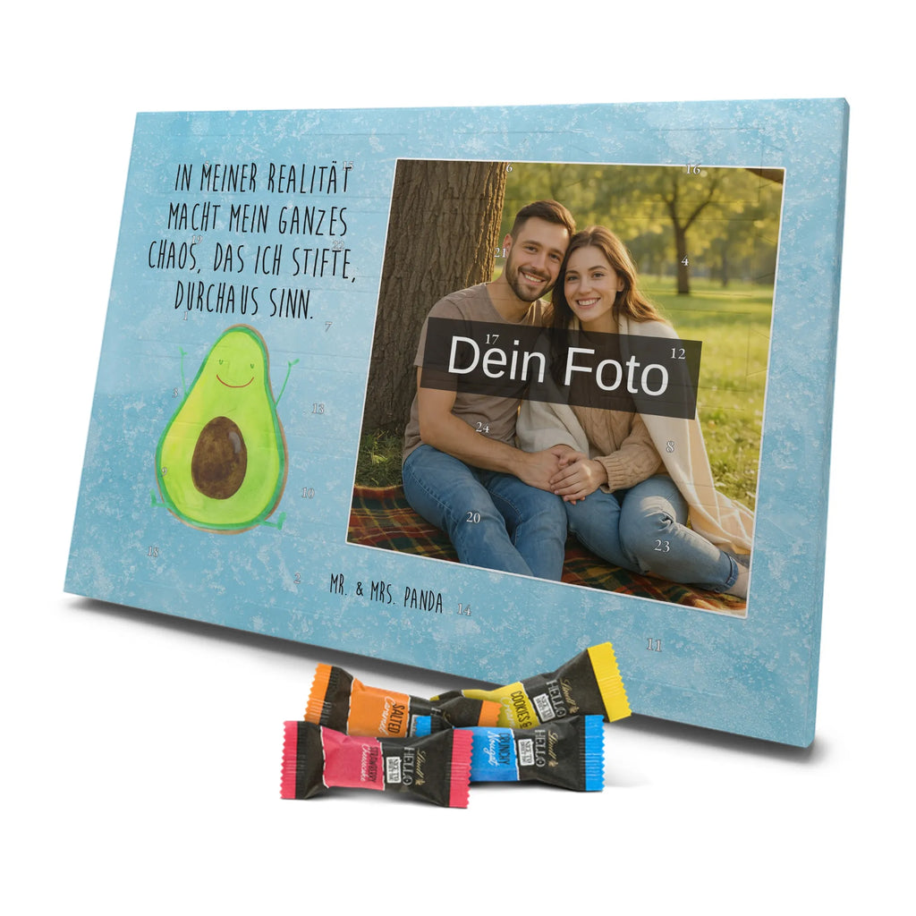  avocado Happy Personalisierter Schoko Foto Adventskalender, Gesund, Veggie, Avocado, Vegan, Chaos