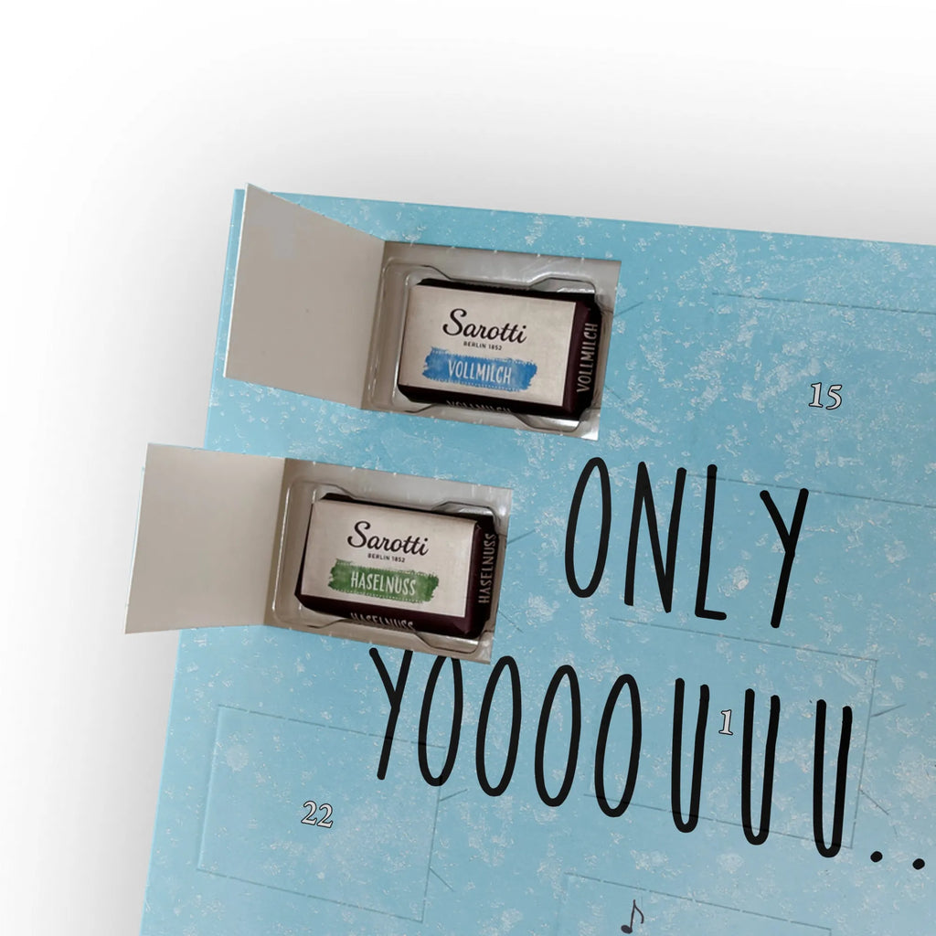  bear guitar Personalisierter Schoko Foto Adventskalender, Bär, Teddybär, Teddy