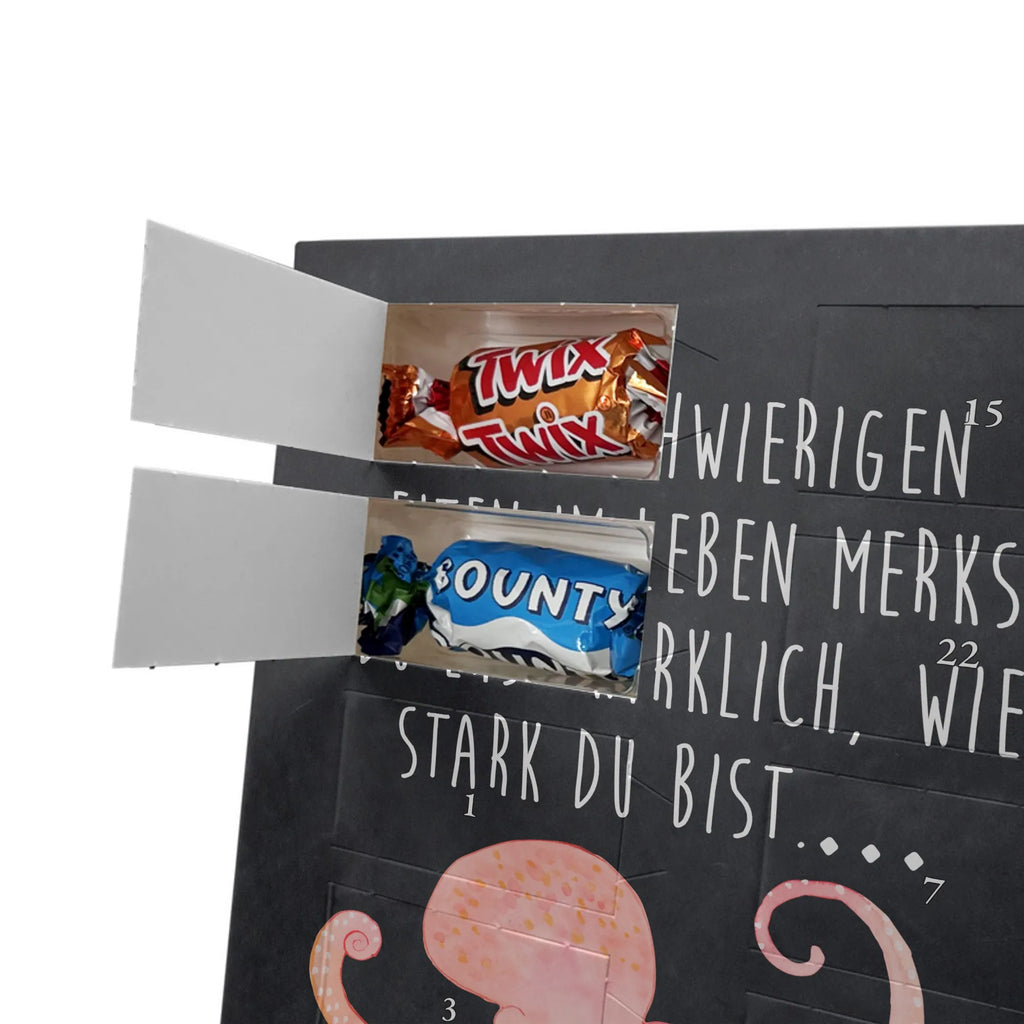 Personalisierter Schoko Foto Adventskalender Tintenfisch Personalisierter Schoko Foto Adventskalender, Gute Laune, Lustige Sprüche, Tiere, Tiermotive, Meer, Meerestier, Arme, Krake, Ozean, Wasser, Tintenfisch