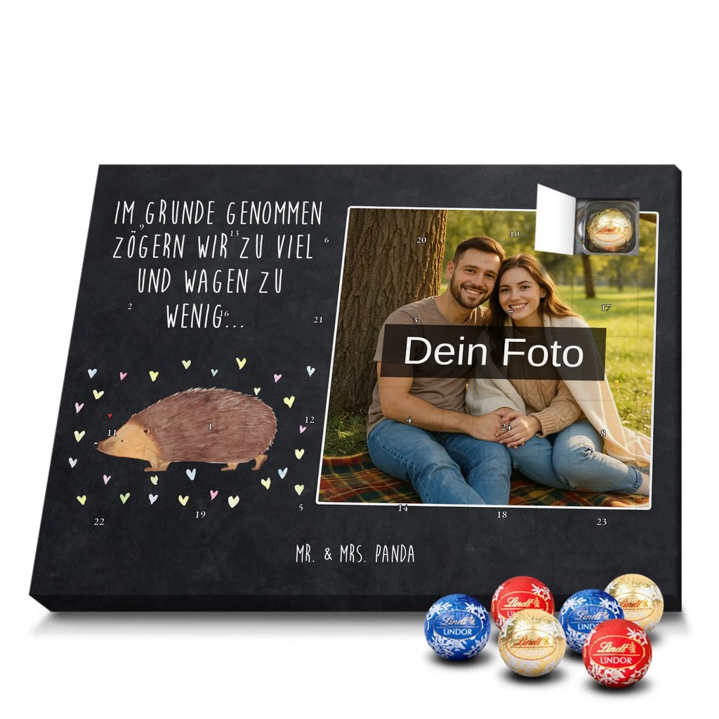 Personalisierter Schoko Foto Adventskalender Igel Herzen Personalisierter Schoko Foto Adventskalender, Gute Laune, Lustige Sprüche, Tiere, Tiermotive, Vertrauen, Leben, Liebe, Herz, Herzen, Kuss, Igel