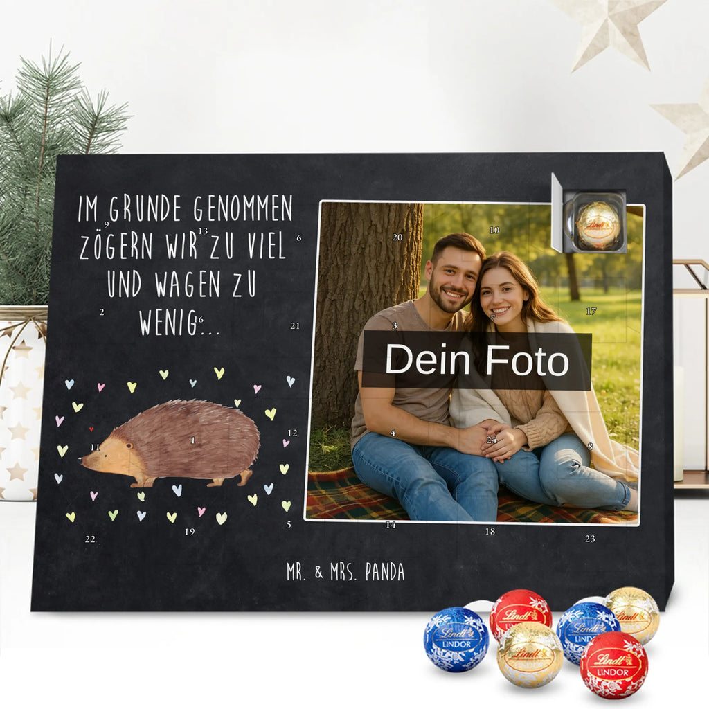Personalisierter Schoko Foto Adventskalender Igel Herzen Personalisierter Schoko Foto Adventskalender, Gute Laune, Lustige Sprüche, Tiere, Tiermotive, Vertrauen, Leben, Liebe, Herz, Herzen, Kuss, Igel