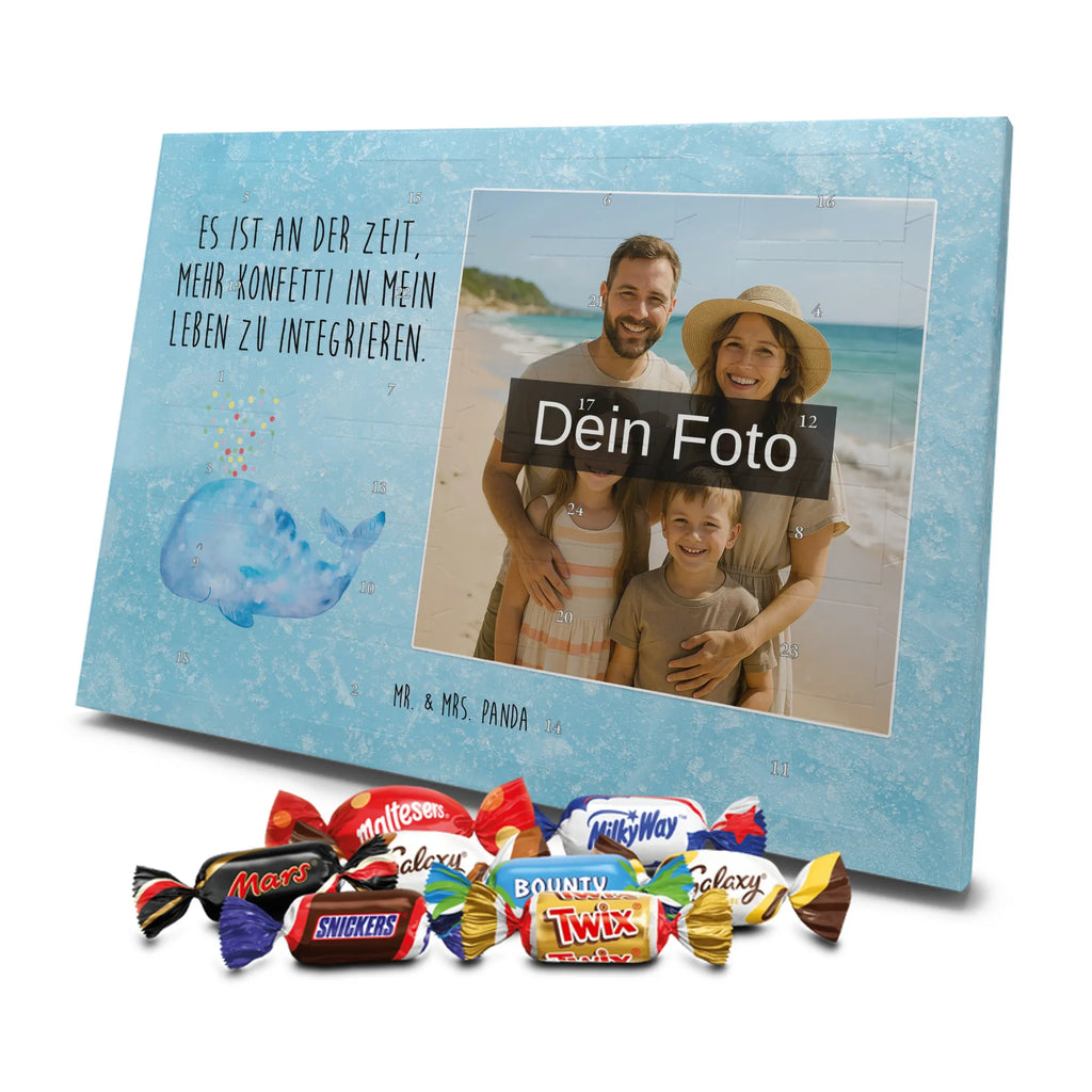 Personalisierter Schoko Foto Adventskalender Wal Konfetti Personalisierter Schoko Foto Adventskalender, Meerestiere, Urlaub, Meer, Diät, Lebensabschnitt, Abnehmen, Konfetti, Geburtstag, Wal, Neuanfang, Trennung, Motivation, Wale, Neustart