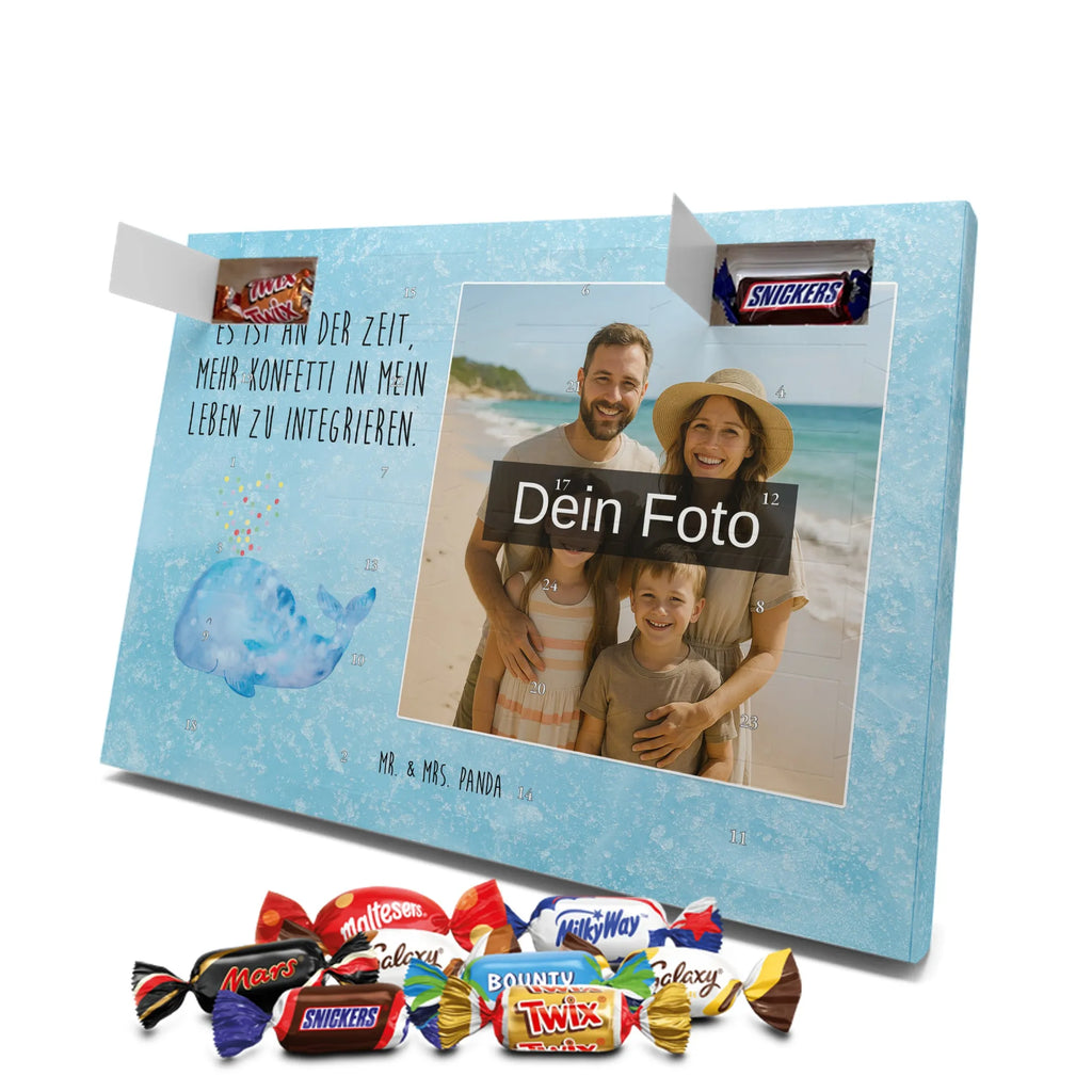 Personalisierter Schoko Foto Adventskalender Wal Konfetti Personalisierter Schoko Foto Adventskalender, Meerestiere, Urlaub, Meer, Diät, Lebensabschnitt, Abnehmen, Konfetti, Geburtstag, Wal, Neuanfang, Trennung, Motivation, Wale, Neustart