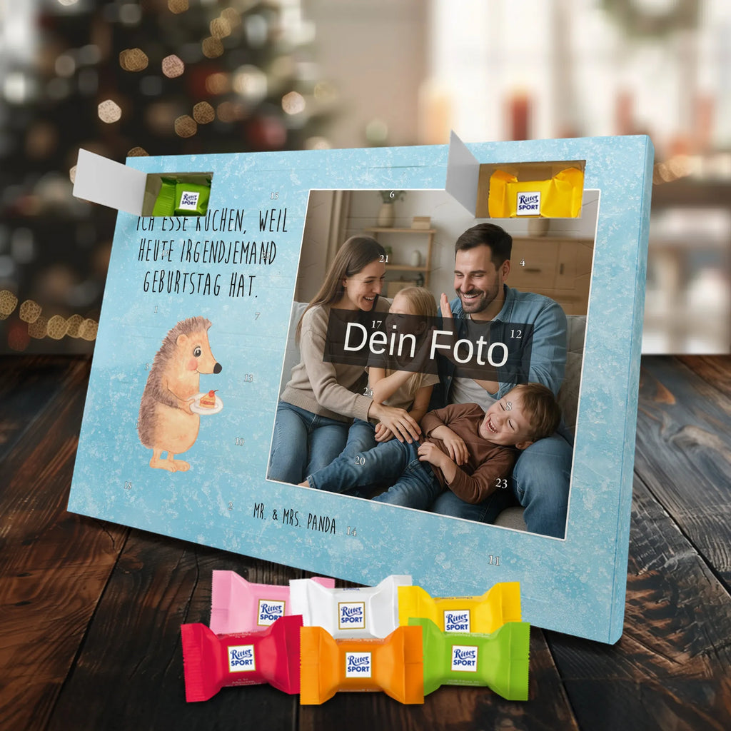 Personalisierter Schoko Foto Adventskalender Igel Kuchenstück Personalisierter Schoko Foto Adventskalender, Gute Laune, Lustige Sprüche, Tiere, Tiermotive, Torte, Backen Geschenk, Kuchen Backen, Igel, Geburtstagskuchen, Einladung Party, Essen Spruch, Kuchen