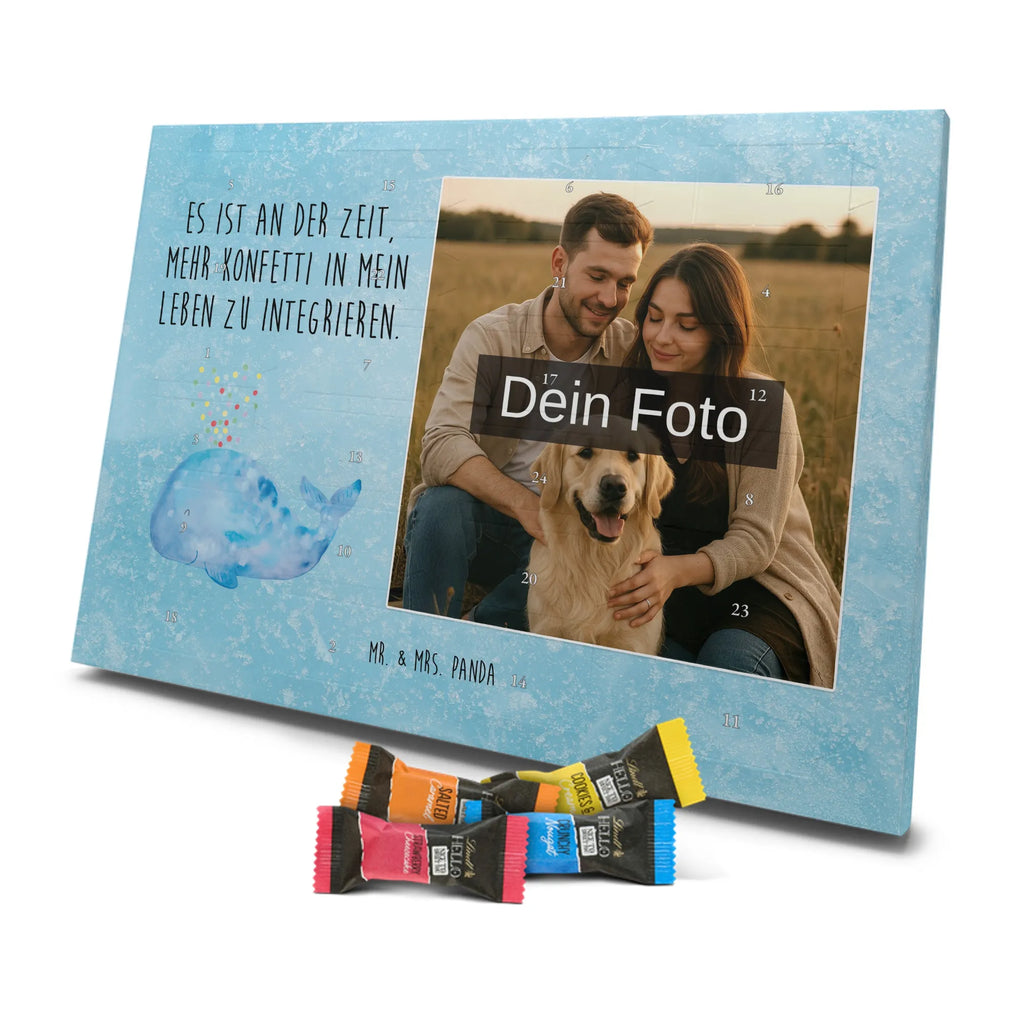 Personalisierter Schoko Foto Adventskalender Wal Konfetti Personalisierter Schoko Foto Adventskalender, Meerestiere, Urlaub, Meer, Diät, Lebensabschnitt, Abnehmen, Konfetti, Geburtstag, Wal, Neuanfang, Trennung, Motivation, Wale, Neustart
