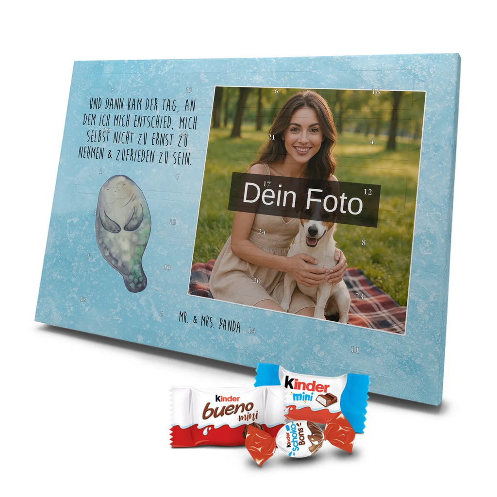 Personalisierter Schoko Foto Adventskalender Seekuh Happy Personalisierter Schoko Foto Adventskalender, Meerestiere, Urlaub, Meer, Liebeskummer, Achtsamkeit, Neustart, Seekühe, Respekt, Selbstliebe, Neuanfang, Seekuh, Freundin, Zufrieden