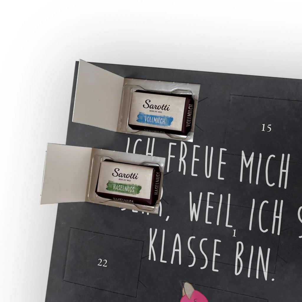  Flamingo Duma Personalisierter Schoko Foto Adventskalender, Flamingo, Schwester, Tochter, Beste Freundin, Selbstliebe, Selbstakzeptanz, Freundin, Mama, Freude, Stolz