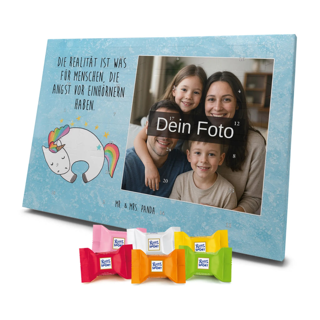 Personalisierter Schoko Foto Adventskalender Einhorn Nacht Personalisierter Schoko Foto Adventskalender, Unicorn, Einhorn, Einhörner, Einhorn Deko, Realität, Träume, Menschen, Traum, Geschenk, Freundin, Ruhe