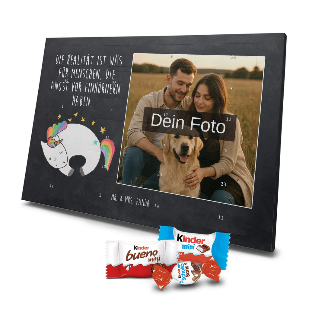 Personalisierter Schoko Foto Adventskalender Einhorn Nacht Personalisierter Schoko Foto Adventskalender, Unicorn, Einhorn, Einhörner, Einhorn Deko, Realität, Träume, Menschen, Traum, Geschenk, Freundin, Ruhe