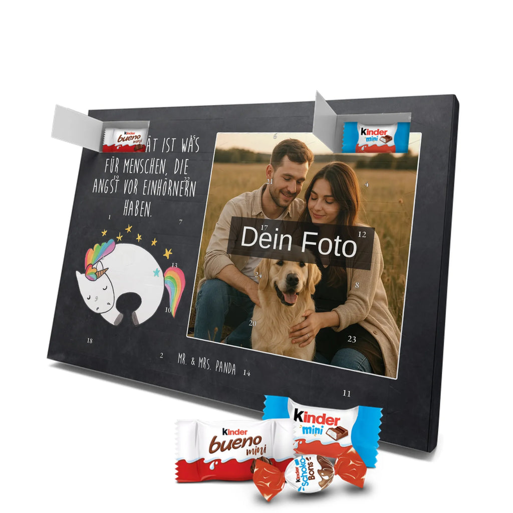 Personalisierter Schoko Foto Adventskalender Einhorn Nacht Personalisierter Schoko Foto Adventskalender, Unicorn, Einhorn, Einhörner, Einhorn Deko, Realität, Träume, Menschen, Traum, Geschenk, Freundin, Ruhe