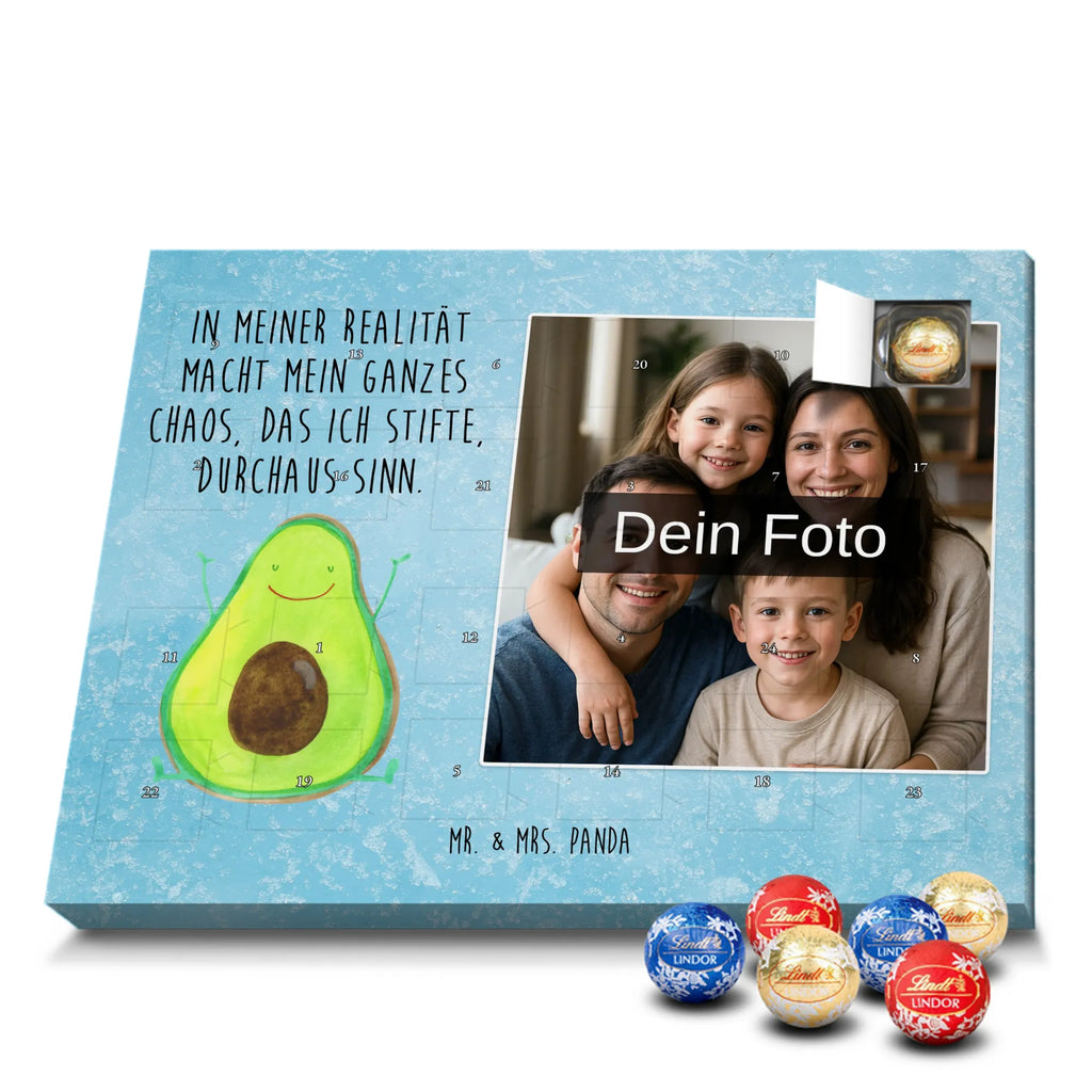  avocado Happy Personalisierter Schoko Foto Adventskalender, Gesund, Veggie, Avocado, Vegan, Chaos