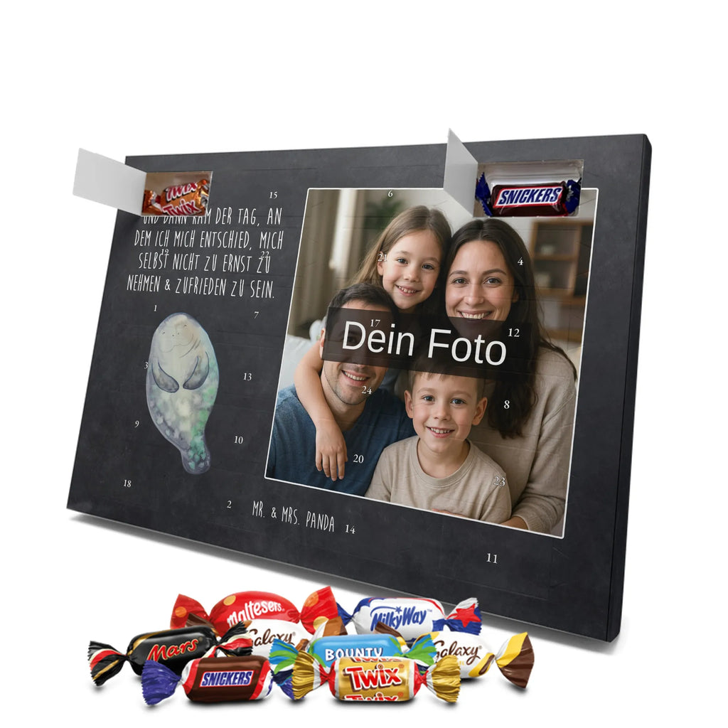 Personalisierter Schoko Foto Adventskalender Seekuh Happy Personalisierter Schoko Foto Adventskalender, Meerestiere, Urlaub, Meer, Liebeskummer, Achtsamkeit, Neustart, Seekühe, Respekt, Selbstliebe, Neuanfang, Seekuh, Freundin, Zufrieden