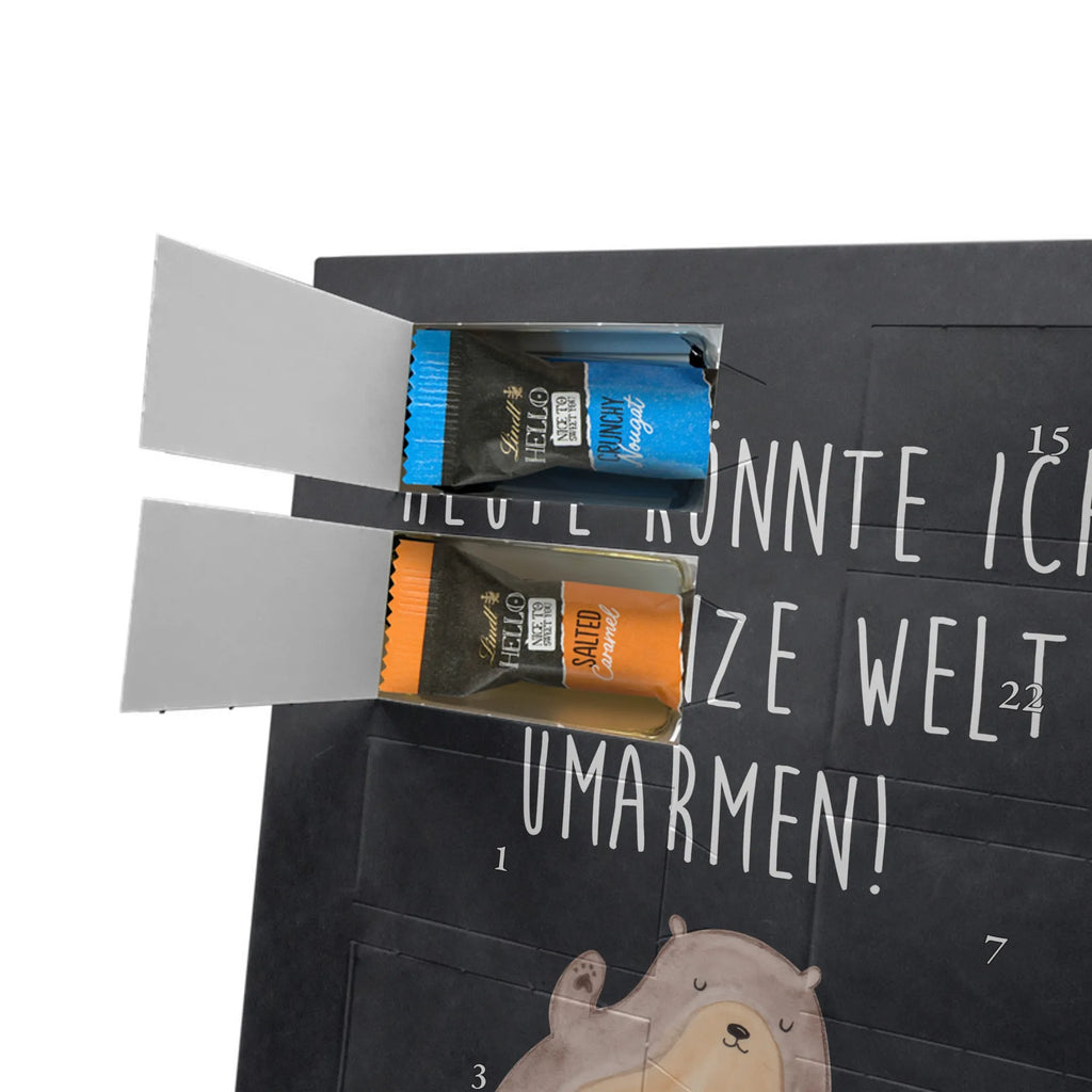 Personalisierter Schoko Foto Adventskalender Otter Umarmen Personalisierter Schoko Foto Adventskalender, Fischotter, Seeotter, Otter, Otter Seeotter See Otter