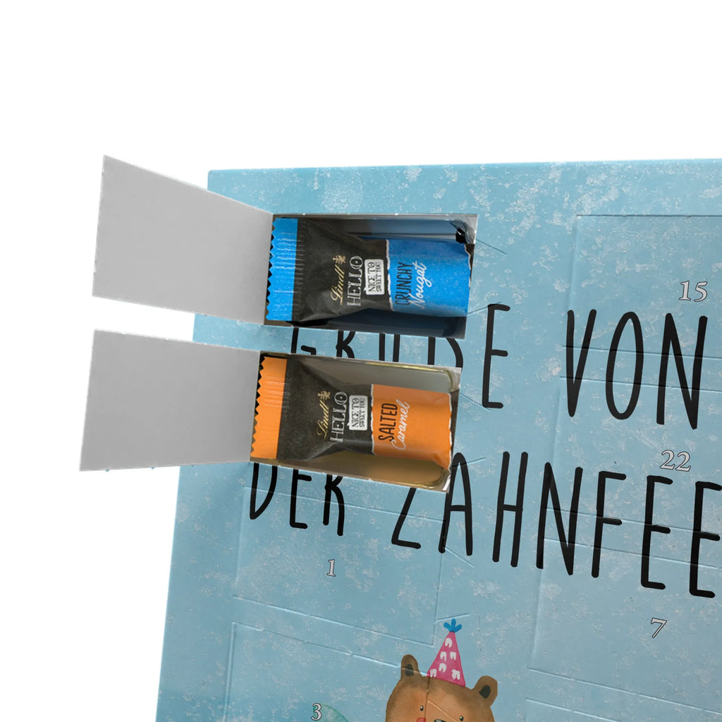  bear tooth fairy Personalisierter Schoko Foto Adventskalender, Bär, Teddybär, Teddy, Erster Zahn, Zahnfee, Milchzahn, Fee