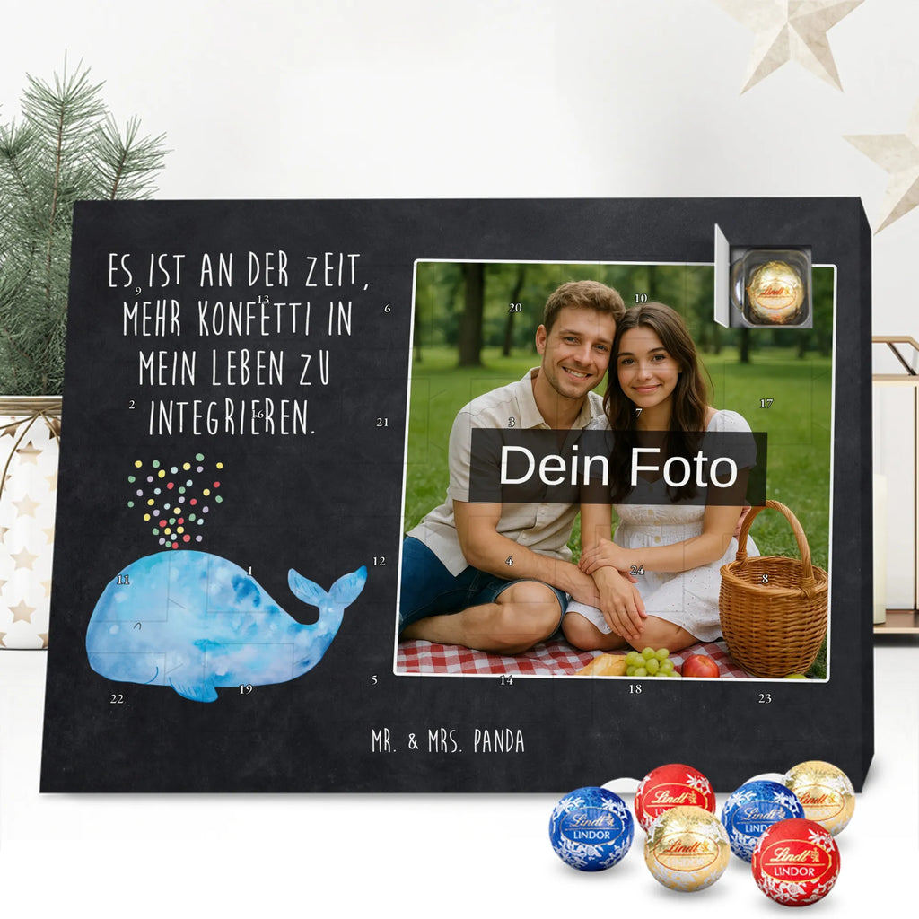 Personalisierter Schoko Foto Adventskalender Wal Konfetti Personalisierter Schoko Foto Adventskalender, Meerestiere, Urlaub, Meer, Diät, Lebensabschnitt, Abnehmen, Konfetti, Geburtstag, Wal, Neuanfang, Trennung, Motivation, Wale, Neustart