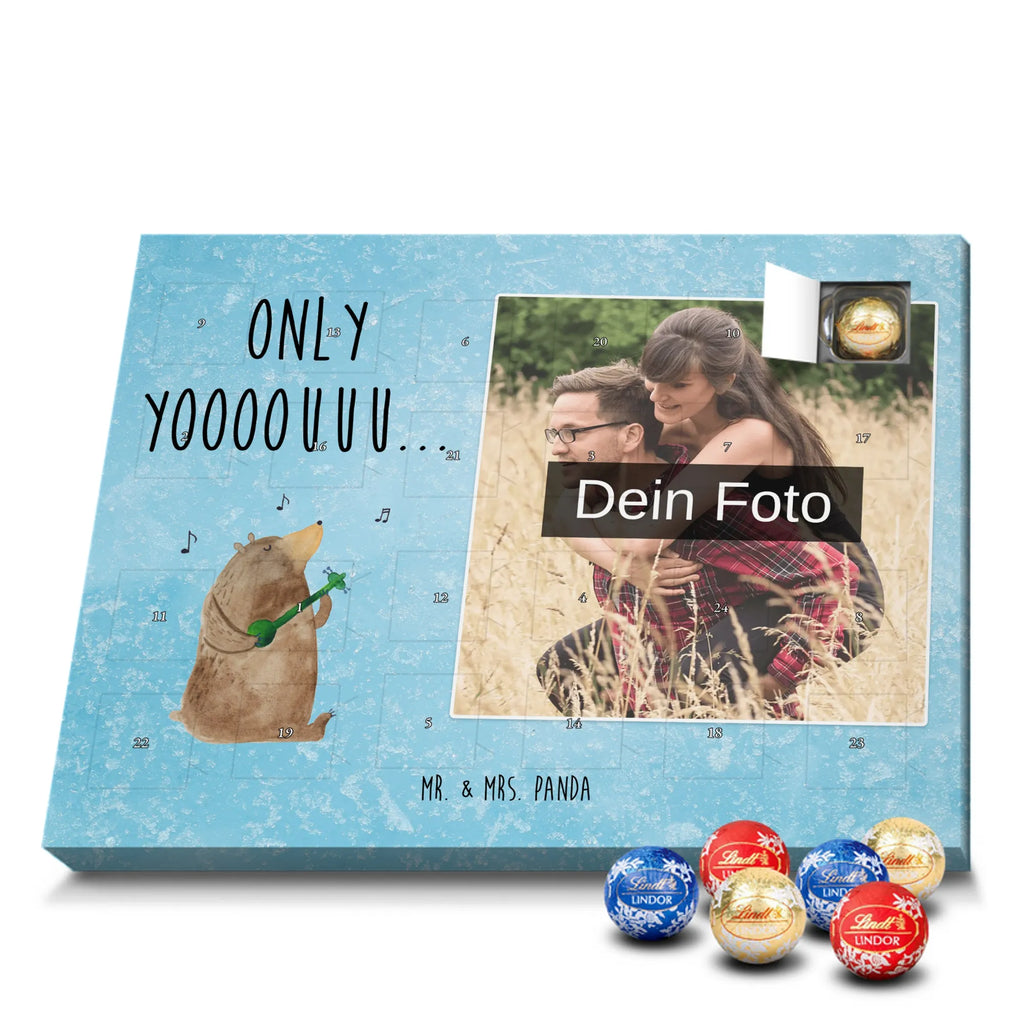  bear guitar Personalisierter Schoko Foto Adventskalender, Bär, Teddybär, Teddy