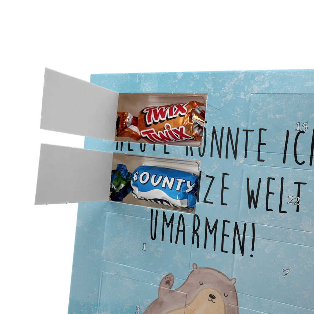 Personalisierter Schoko Foto Adventskalender Otter Umarmen Personalisierter Schoko Foto Adventskalender, Fischotter, Seeotter, Otter, Otter Seeotter See Otter