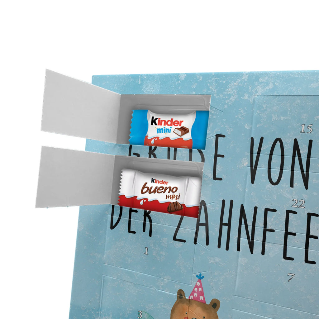  bear tooth fairy Personalisierter Schoko Foto Adventskalender, Bär, Teddybär, Teddy, Erster Zahn, Zahnfee, Milchzahn, Fee