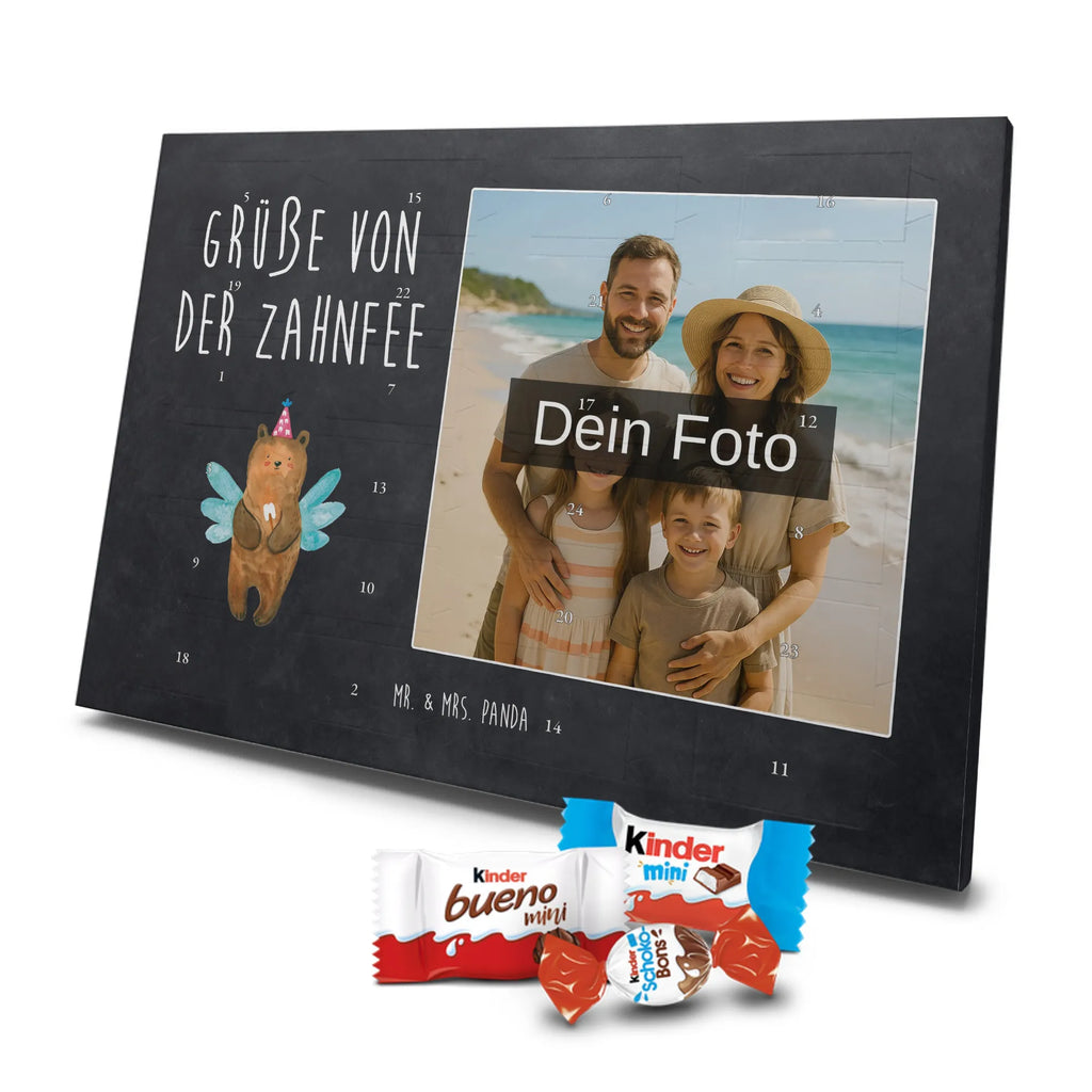 bear tooth fairy Personalisierter Schoko Foto Adventskalender, Bär, Teddybär, Teddy, Erster Zahn, Zahnfee, Milchzahn, Fee