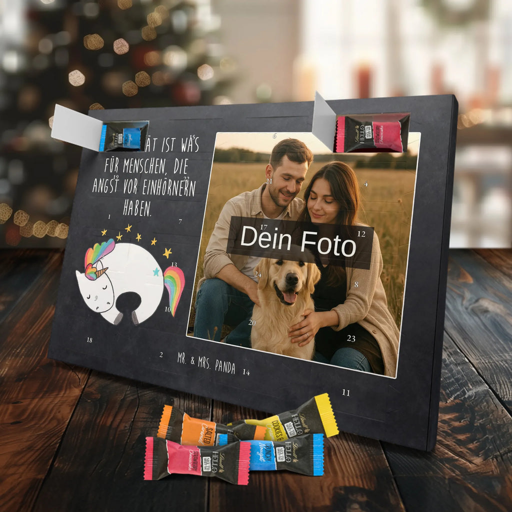 Personalisierter Schoko Foto Adventskalender Einhorn Nacht Personalisierter Schoko Foto Adventskalender, Unicorn, Einhorn, Einhörner, Einhorn Deko, Realität, Träume, Menschen, Traum, Geschenk, Freundin, Ruhe
