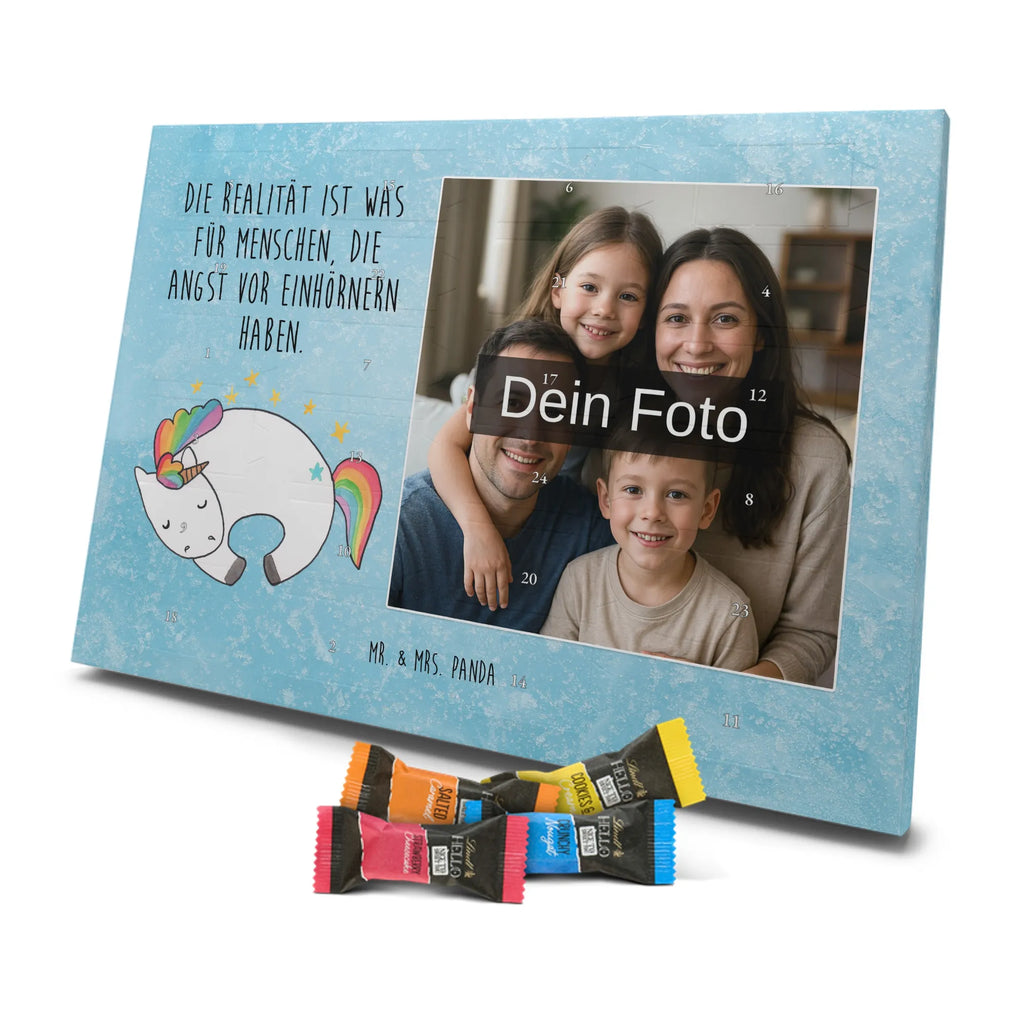 Personalisierter Schoko Foto Adventskalender Einhorn Nacht Personalisierter Schoko Foto Adventskalender, Unicorn, Einhorn, Einhörner, Einhorn Deko, Realität, Träume, Menschen, Traum, Geschenk, Freundin, Ruhe
