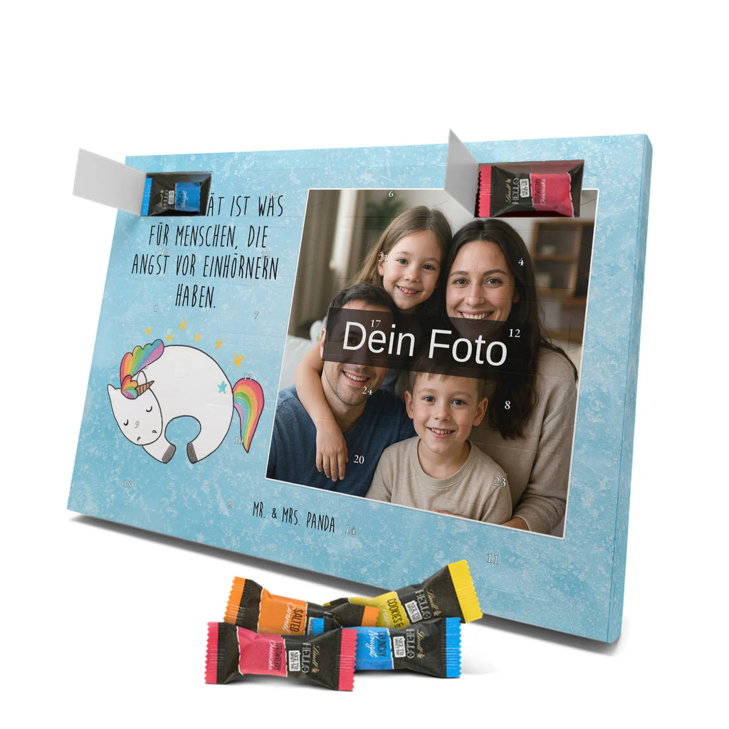 Personalisierter Schoko Foto Adventskalender Einhorn Nacht Personalisierter Schoko Foto Adventskalender, Unicorn, Einhorn, Einhörner, Einhorn Deko, Realität, Träume, Menschen, Traum, Geschenk, Freundin, Ruhe