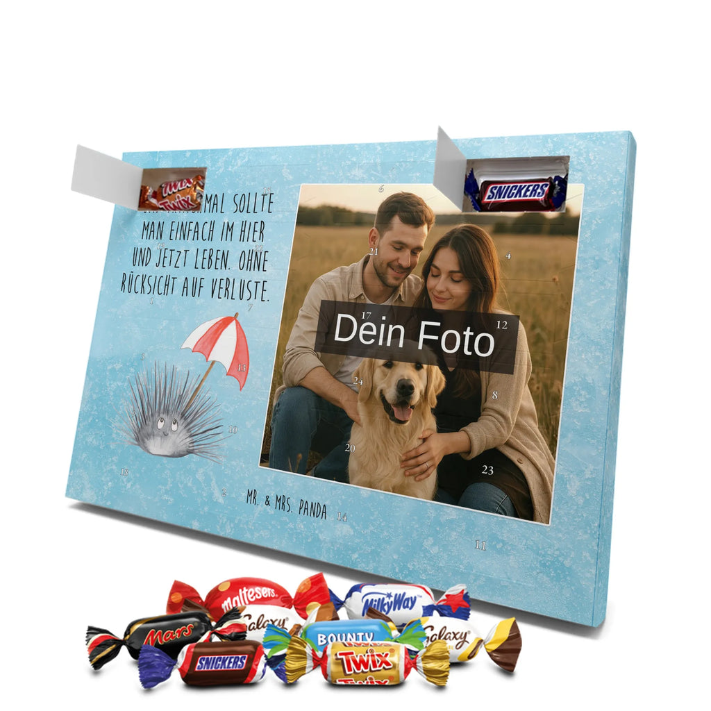 Personalisierter Schoko Foto Adventskalender Seeigel Personalisierter Schoko Foto Adventskalender, Meerestiere, Urlaub, Meer, Leben, Selbstakzeptanz, Selbstliebe, Hier und Jetzt, Achtsamkeit, Lebe, Seeigel