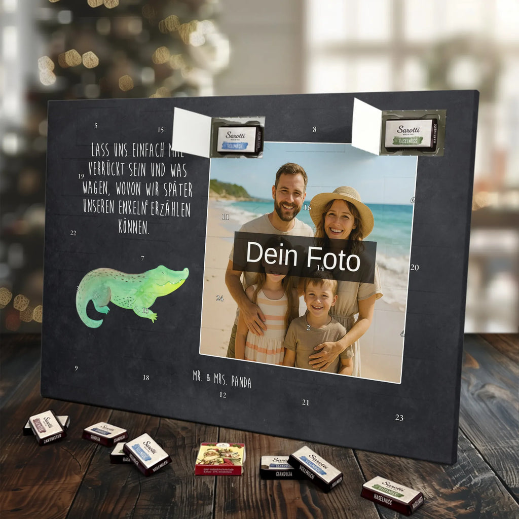 Personalisierter Schoko Foto Adventskalender Krokodil Personalisierter Schoko Foto Adventskalender, Meerestiere, Urlaub, Meer, Krokodil, Krokodile, Lieblingsmensch, Abenteuerlust, Reiselust, Verrückt sein, Beste Freundin, Freundin, Spontan sein