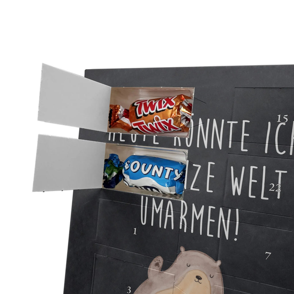 Personalisierter Schoko Foto Adventskalender Otter Umarmen Personalisierter Schoko Foto Adventskalender, Fischotter, Seeotter, Otter, Otter Seeotter See Otter