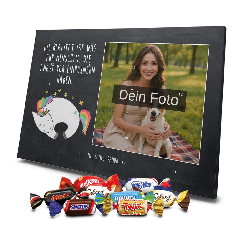 Personalisierter Schoko Foto Adventskalender Einhorn Nacht Personalisierter Schoko Foto Adventskalender, Unicorn, Einhorn, Einhörner, Einhorn Deko, Realität, Träume, Menschen, Traum, Geschenk, Freundin, Ruhe