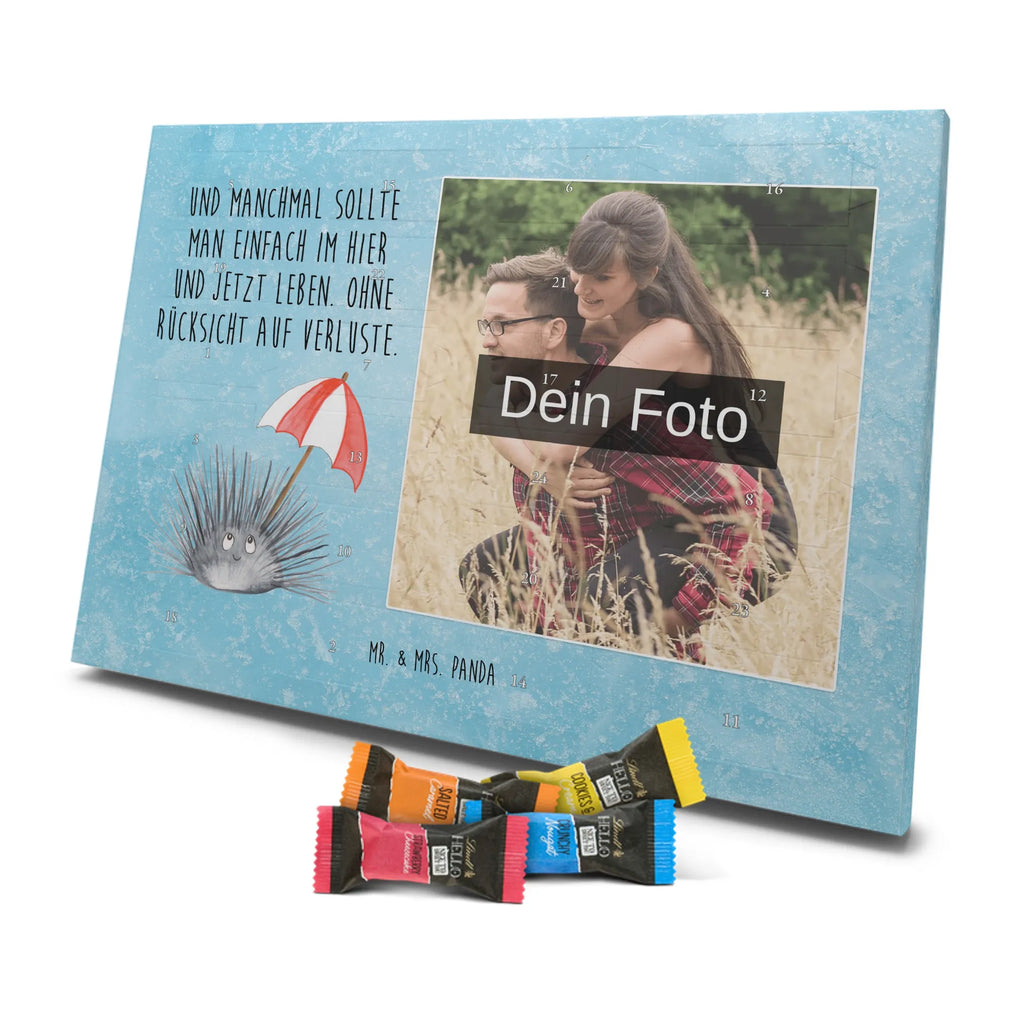 Personalisierter Schoko Foto Adventskalender Seeigel Personalisierter Schoko Foto Adventskalender, Meerestiere, Urlaub, Meer, Leben, Selbstakzeptanz, Selbstliebe, Hier und Jetzt, Achtsamkeit, Lebe, Seeigel