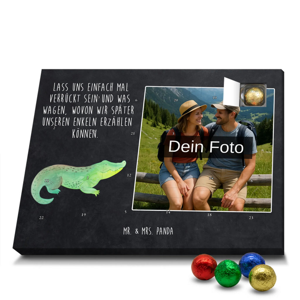 Personalisierter Schoko Foto Adventskalender Krokodil Personalisierter Schoko Foto Adventskalender, Meerestiere, Urlaub, Meer, Krokodil, Krokodile, Lieblingsmensch, Abenteuerlust, Reiselust, Verrückt sein, Beste Freundin, Freundin, Spontan sein