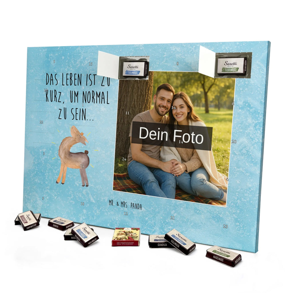 Personalisierter Schoko Foto Adventskalender Lama Stolz Personalisierter Schoko Foto Adventskalender, Lama, Alpaka, Family, Familie, Kumpel, Anders, Freundinnen, Freundin, Stolz, Lamas, Neustart, Außenseiter, Beste Freundin, Hippie
