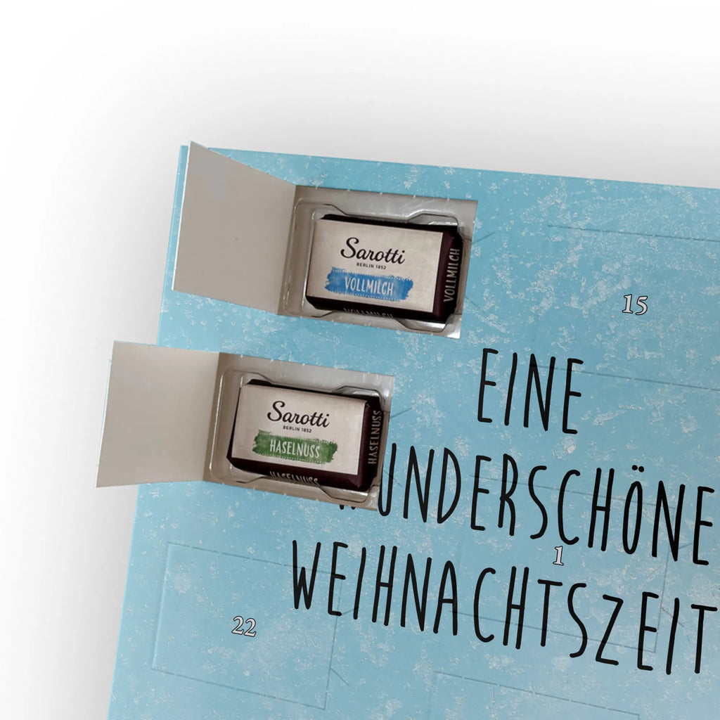  Panda Christmas Time Personalisierter Schoko Foto Adventskalender