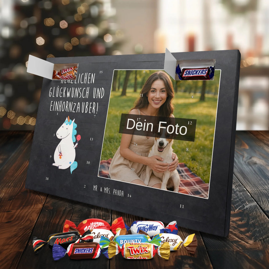 Personalisierter Schoko Foto Adventskalender Einhorn Baby Personalisierter Schoko Foto Adventskalender, Unicorn, Einhorn, Einhörner, Einhorn Deko, Babyglück, Schnuller, Erstes Kind, Mutter, Party, Geburt, Geburtstag, Eltern, Kind, Nachwuchs, Baby