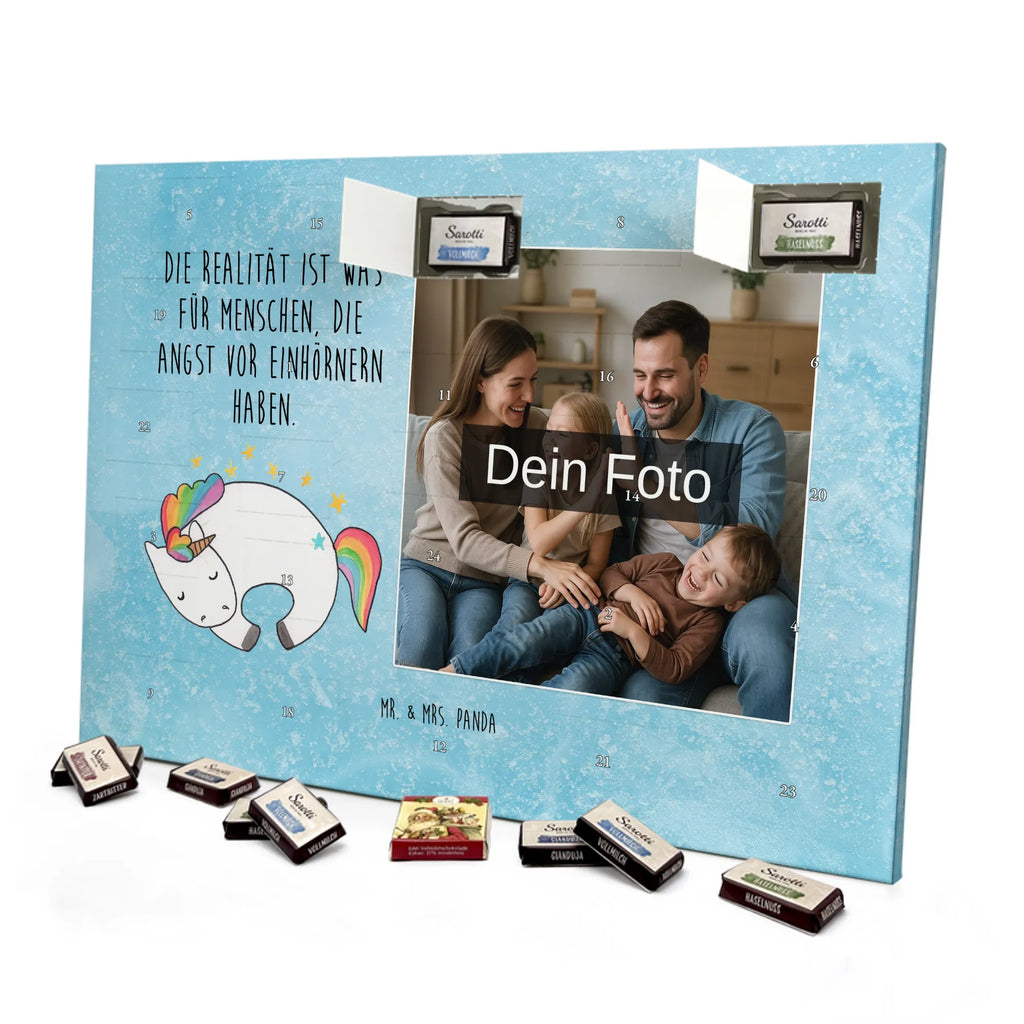 Personalisierter Schoko Foto Adventskalender Einhorn Nacht Personalisierter Schoko Foto Adventskalender, Unicorn, Einhorn, Einhörner, Einhorn Deko, Realität, Träume, Menschen, Traum, Geschenk, Freundin, Ruhe
