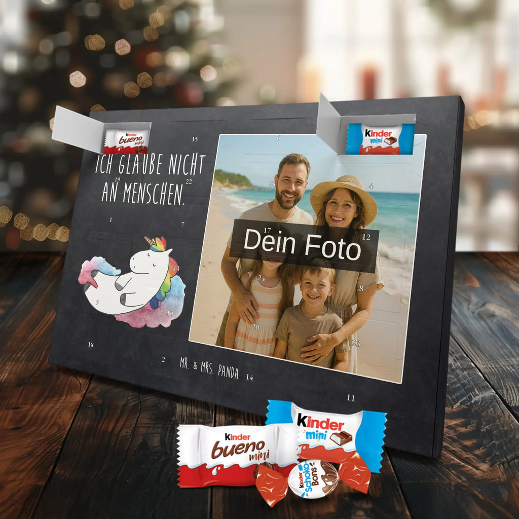 Personalisierter Schoko Foto Adventskalender Einhorn Wolke 7 Personalisierter Schoko Foto Adventskalender, Unicorn, Einhorn, Einhörner, Einhorn Deko, Lächeln, Geschenk, Lustig, Verliebt, Witzig, Realität, Glaube, Menschen
