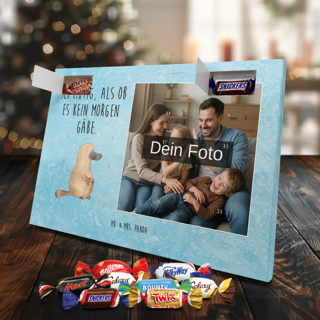 Personalisierter Schoko Foto Adventskalender Schnabeltier Mut Personalisierter Schoko Foto Adventskalender, Meerestiere, Urlaub, Meer, Büro, mutig, Motivation, Mut, Neuanfang, Arbeit, Raodtrip, Neustart, Weltreise, Lebensweisheit, Schnabeltiere, Schnabeltier, Training