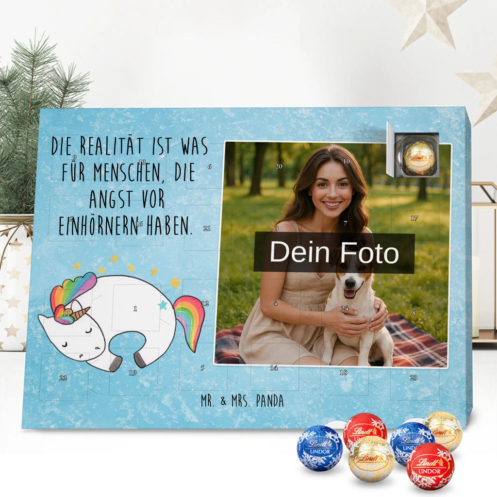 Personalisierter Schoko Foto Adventskalender Einhorn Nacht Personalisierter Schoko Foto Adventskalender, Unicorn, Einhorn, Einhörner, Einhorn Deko, Realität, Träume, Menschen, Traum, Geschenk, Freundin, Ruhe
