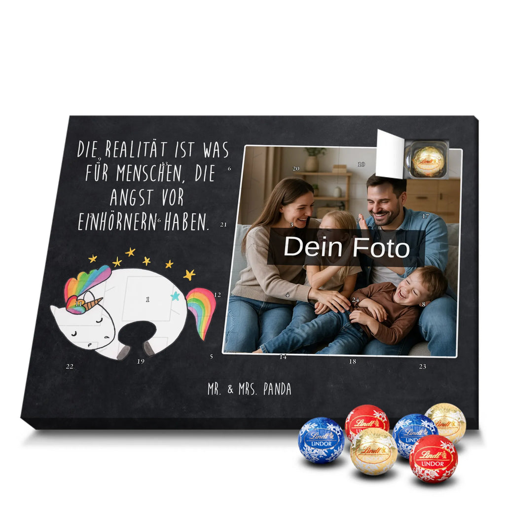 Personalisierter Schoko Foto Adventskalender Einhorn Nacht Personalisierter Schoko Foto Adventskalender, Unicorn, Einhorn, Einhörner, Einhorn Deko, Realität, Träume, Menschen, Traum, Geschenk, Freundin, Ruhe
