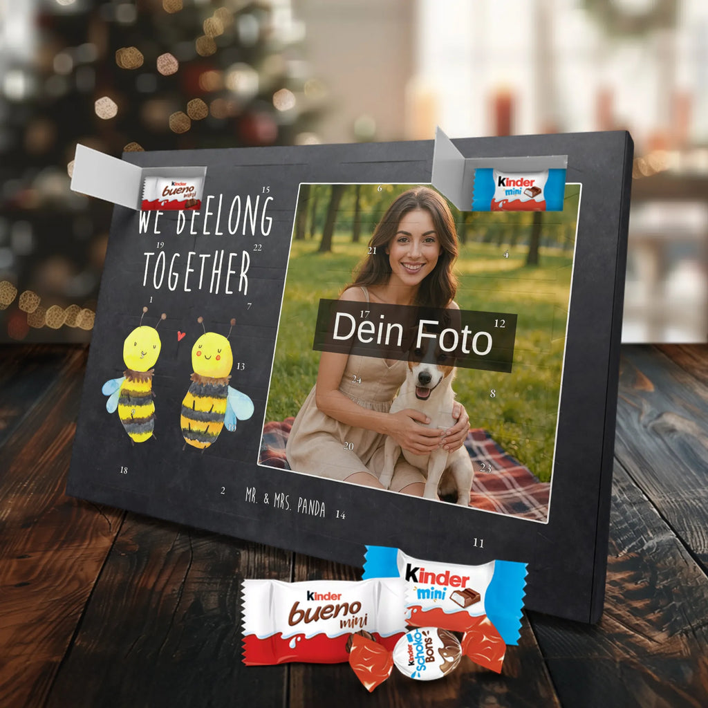 Personalisierter Schoko Foto Adventskalender Biene Verliebt Personalisierter Schoko Foto Adventskalender, Hummel, Wespe, Biene