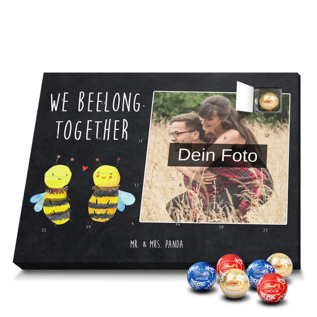 Personalisierter Schoko Foto Adventskalender Biene Verliebt Personalisierter Schoko Foto Adventskalender, Hummel, Wespe, Biene