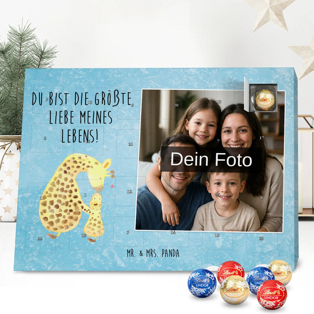 Personalisierter Schoko Foto Adventskalender Giraffe Kind Personalisierter Schoko Foto Adventskalender, Afrika, Wildtiere, Mutter, Sohn, Kind, Lieblingsmensch, Tochter, Giraffe, Mama