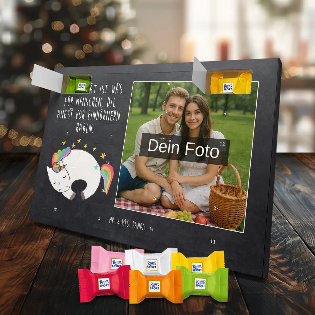 Personalisierter Schoko Foto Adventskalender Einhorn Nacht Personalisierter Schoko Foto Adventskalender, Unicorn, Einhorn, Einhörner, Einhorn Deko, Realität, Träume, Menschen, Traum, Geschenk, Freundin, Ruhe