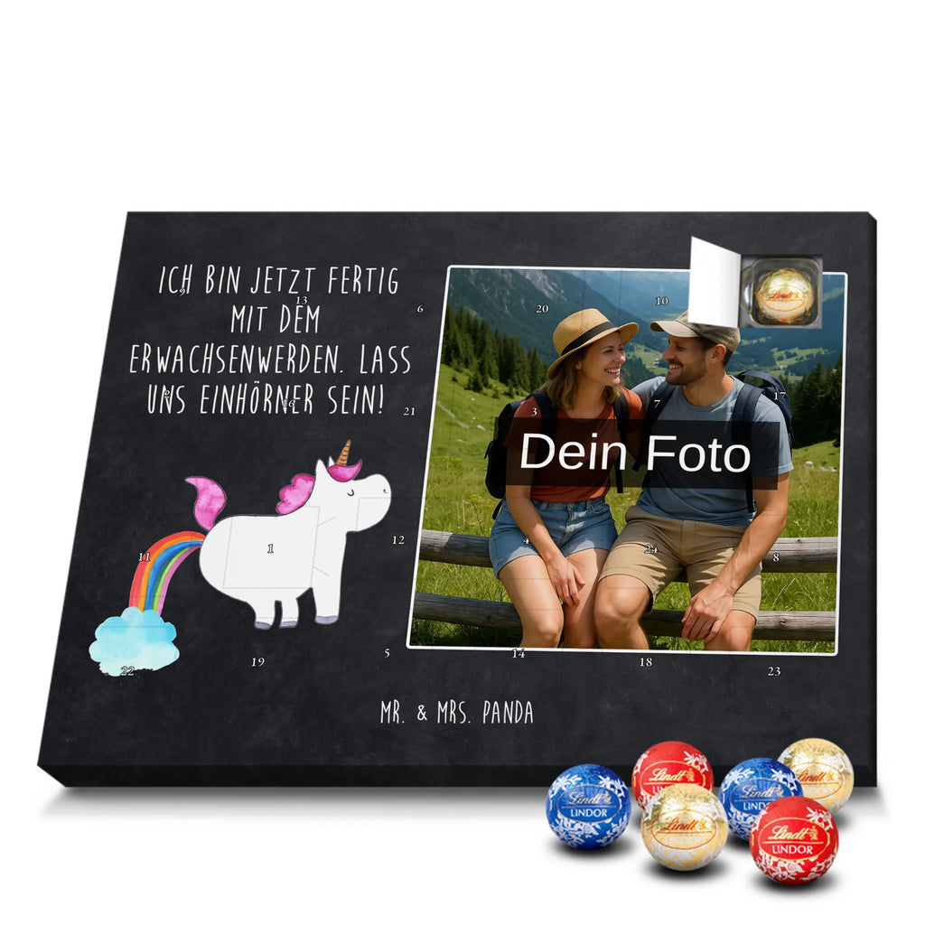 Personalisierter Schoko Foto Adventskalender Einhorn Pupsen Personalisierter Schoko Foto Adventskalender, Unicorn, Einhorn, Einhörner, Einhorn Deko, Regenbogen, Glitzer, Erwachsenwerden, Einhornpower, Pups, Lustig, Spaß, Freundin