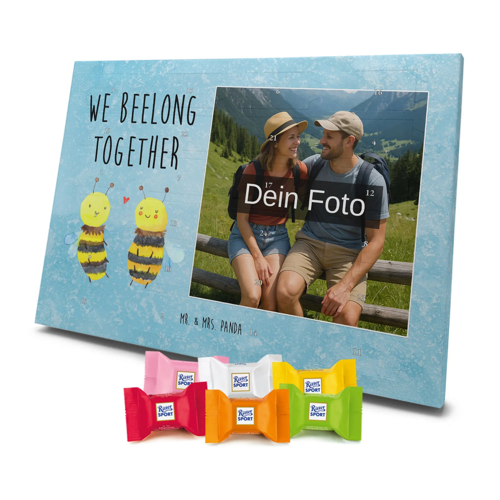 Personalisierter Schoko Foto Adventskalender Biene Verliebt Personalisierter Schoko Foto Adventskalender, Hummel, Wespe, Biene