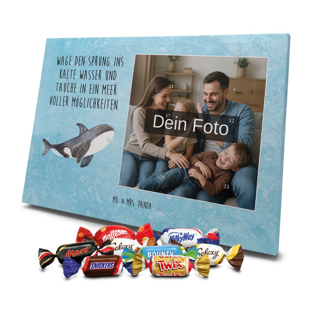 Personalisierter Schoko Foto Adventskalender Orca Personalisierter Schoko Foto Adventskalender, Meerestiere, Urlaub, Meer, Büro, Startup, Neustart, Orca, Motivation, Orcas, Selbstliebe, Killerwal, Arbeit, Möglichkeiten, Wal