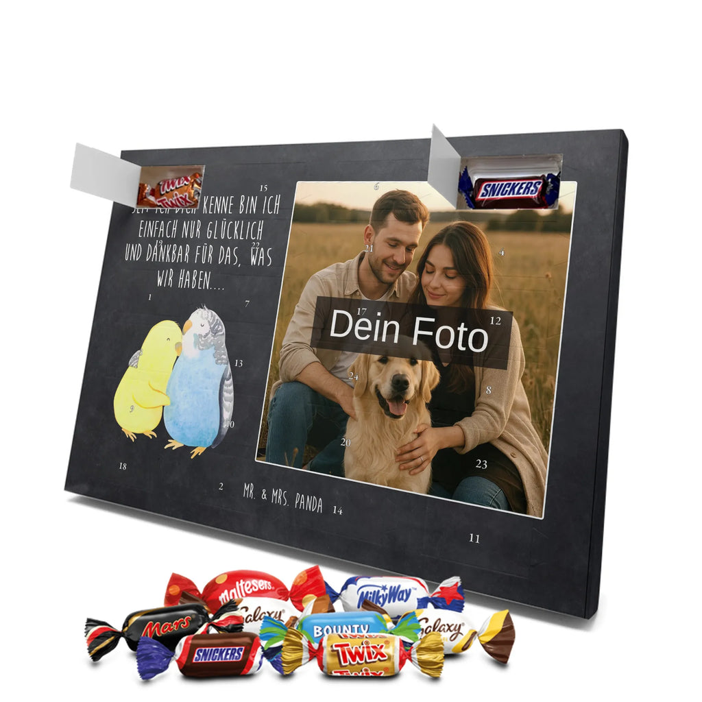 Personalisierter Schoko Foto Adventskalender Wellensittich Liebe Personalisierter Schoko Foto Adventskalender, Partner, Ehemann, Freundin, Ehefrau, Liebesgeschenk, Freund, Hocheitstag, Jahrestag, Heiratsantrag, Verlobung, Liebe, Heiraten, Kuscheln, Vögel, Nähe, Vertrauen, Wellensittich
