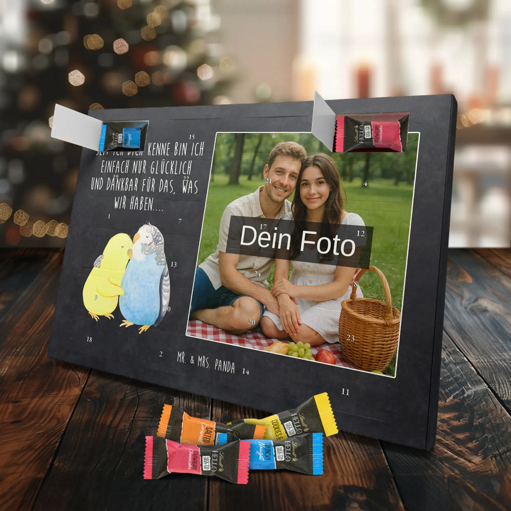 Personalisierter Schoko Foto Adventskalender Wellensittich Liebe Personalisierter Schoko Foto Adventskalender, Partner, Ehemann, Freundin, Ehefrau, Liebesgeschenk, Freund, Hocheitstag, Jahrestag, Heiratsantrag, Verlobung, Liebe, Heiraten, Kuscheln, Vögel, Nähe, Vertrauen, Wellensittich